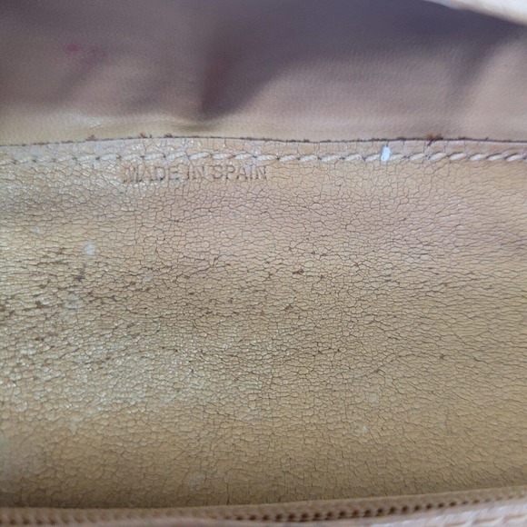 Givenchy Vintage Wallet Signature Brown Tan Envelope Card Holder Logo Unisex - Picture 6 of 11